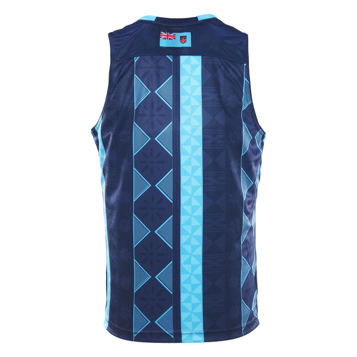 2025 Fiji Bati Mens Training Singlet - Navy