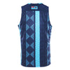2025 Fiji Bati Mens Training Singlet - Navy