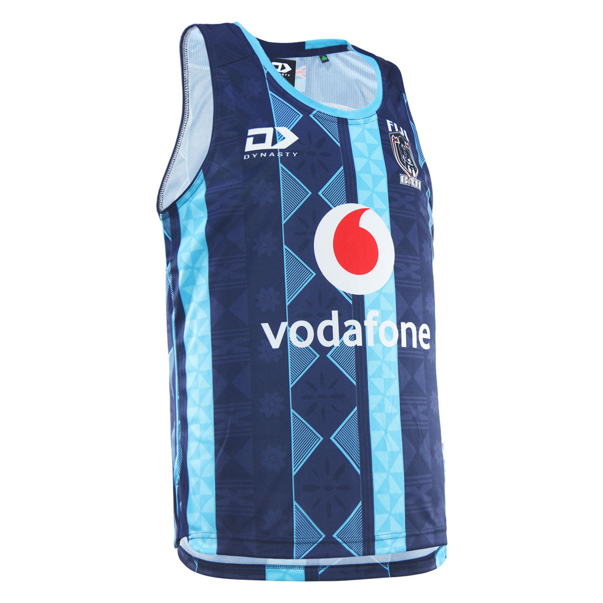 2025 Fiji Bati Mens Training Singlet - Navy