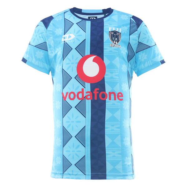 2025 Fiji Bati Mens Training Tee - Blue