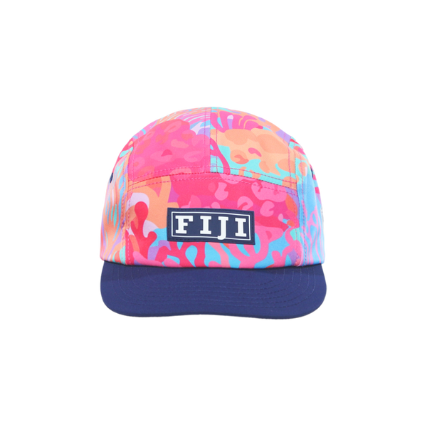 2025 Fiji Bati 5 Panel Hat - Coral