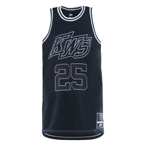 2025 Kiwis Mens Basketball Singlet - Black