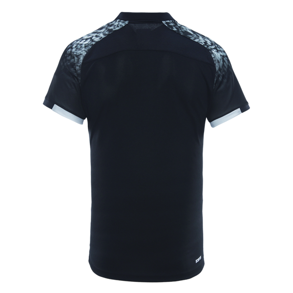 2025 Kiwis Rugby League Mens Media Polo - Black