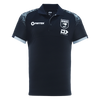 2025 Kiwis Rugby League Mens Media Polo - Black