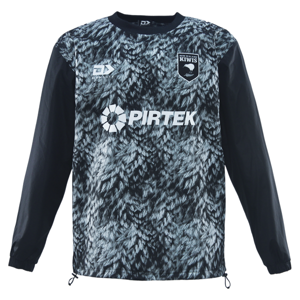 2025 Kiwis Mens Wet Weather Pullover Jacket - Black