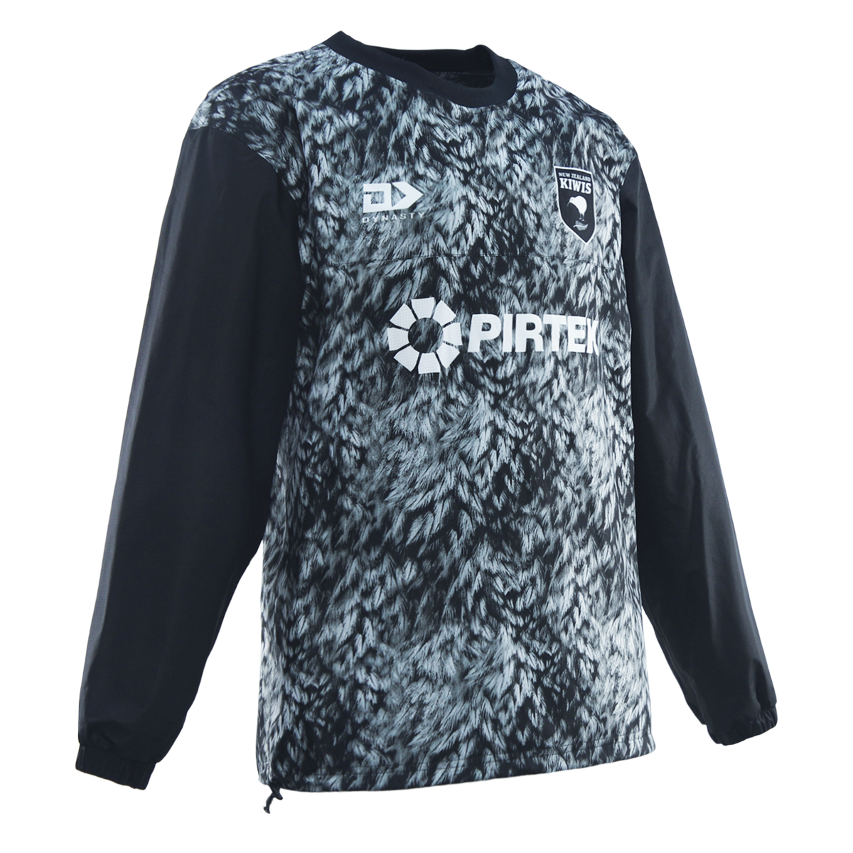2025 Kiwis Mens Wet Weather Pullover Jacket - Black