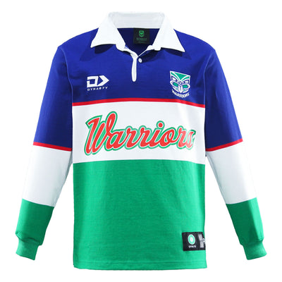 2025 New Zealand Warriors Mens Long Sleeve Traditional Polo