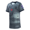 2025 New Zealand Warriors Junior ANZAC Round Warm Up Tee - Grey