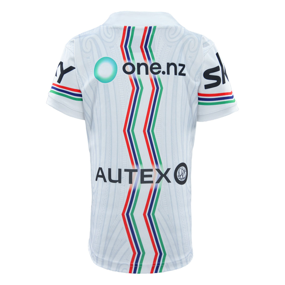 2025 New Zealand Warriors Junior Replica Indigenous Jersey - White