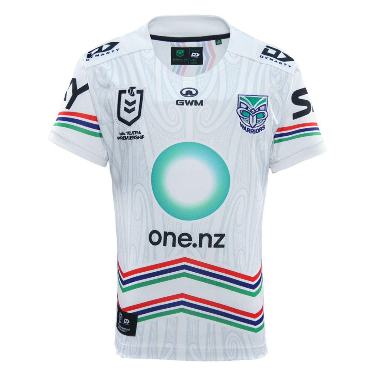 2025 New Zealand Warriors Junior Replica Indigenous Jersey - White