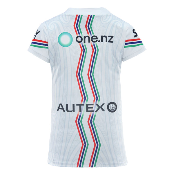 2025 New Zealand Warriors Ladies Replica Indigenous Jersey - White