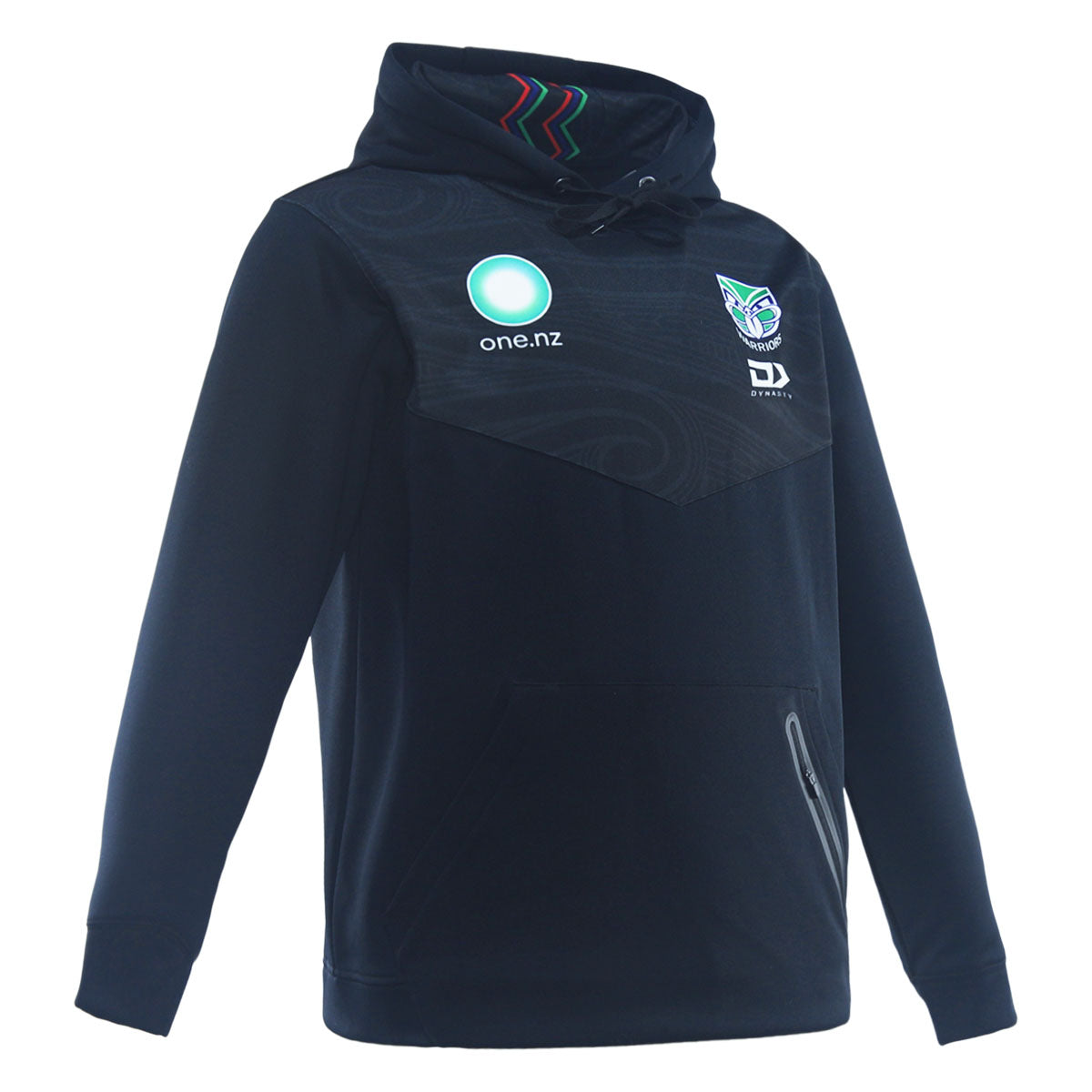 2025 New Zealand Warriors Mens Indigenous Pullover Hoodie - Black