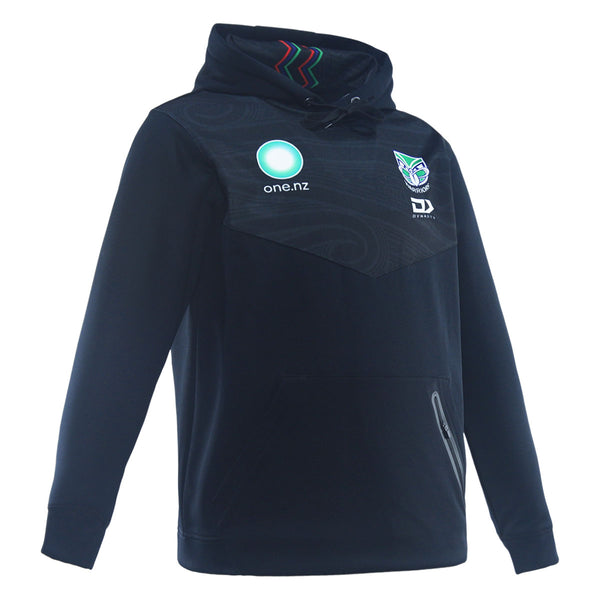 2025 New Zealand Warriors Mens Indigenous Pullover Hoodie - Black