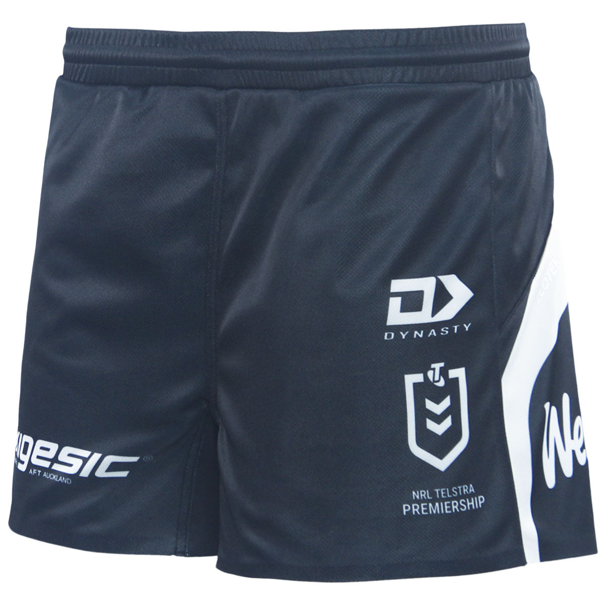 2025 New Zealand Warriors Mens Players Dear Warrior Short - Black