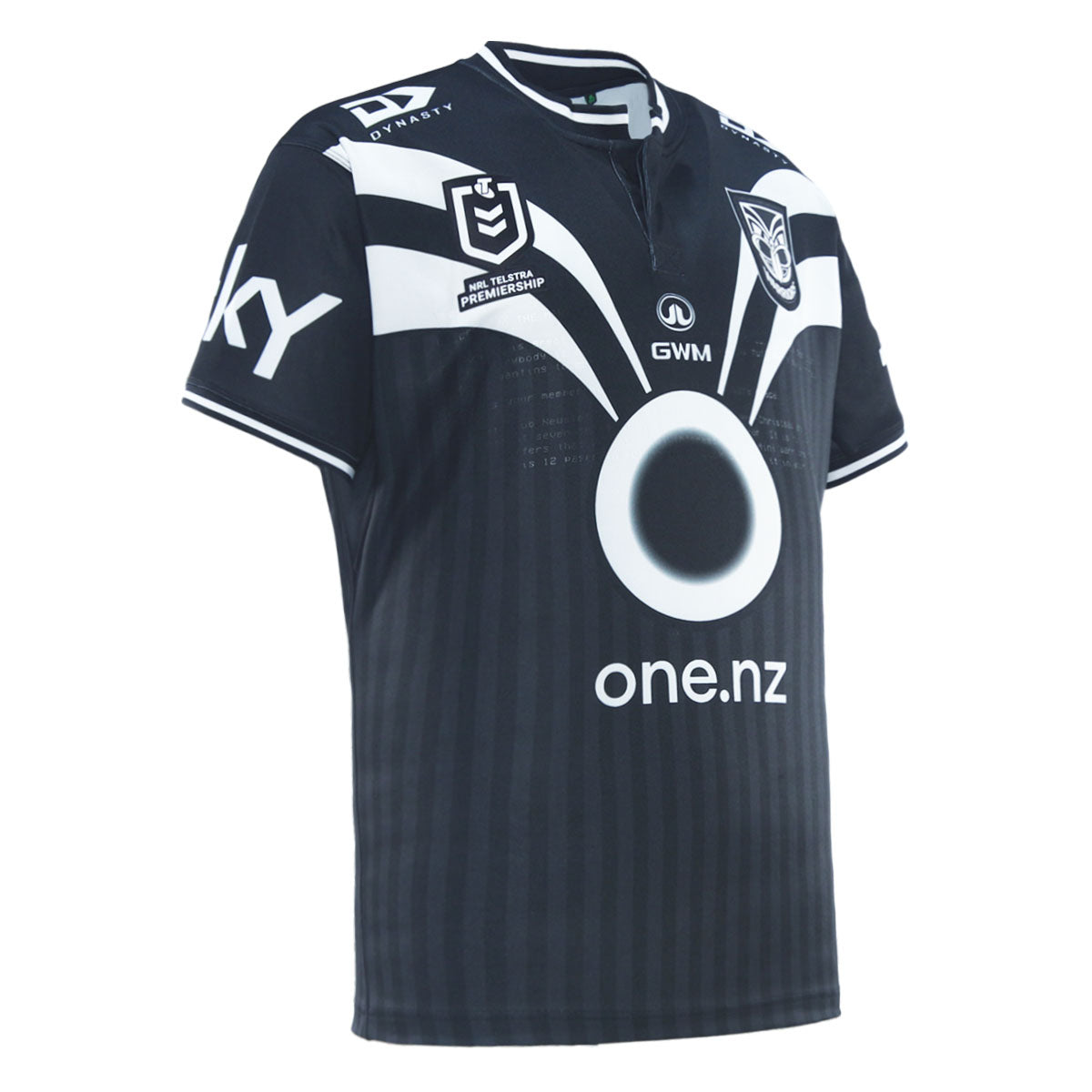 2025 New Zealand Warriors Mens Replica Dear Warrior Jersey - Black