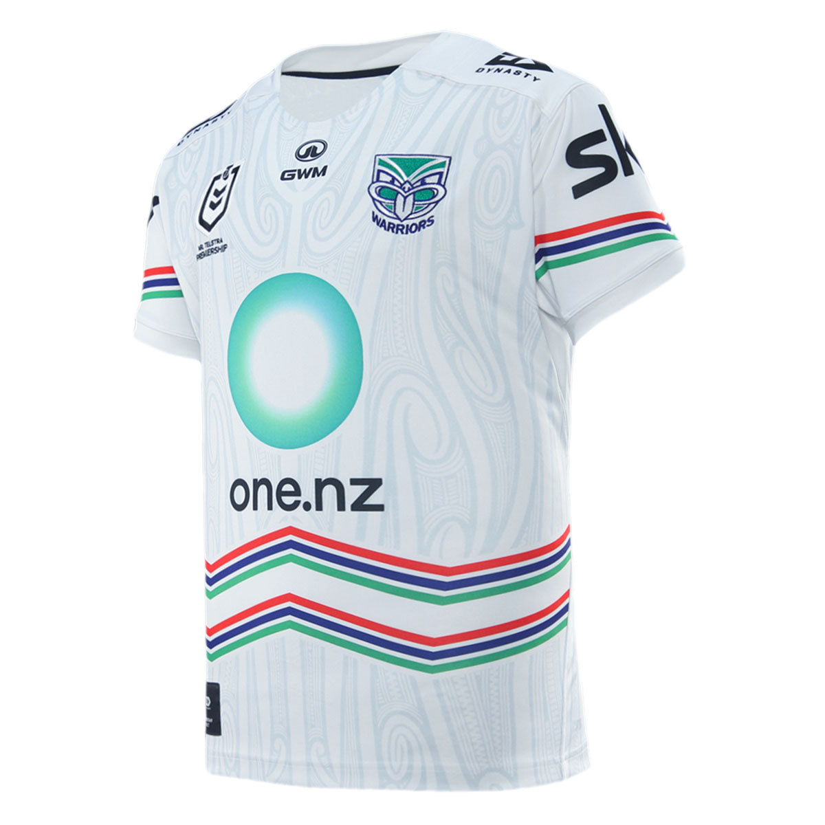 2025 New Zealand Warriors Mens Replica Indigenous Jersey - White