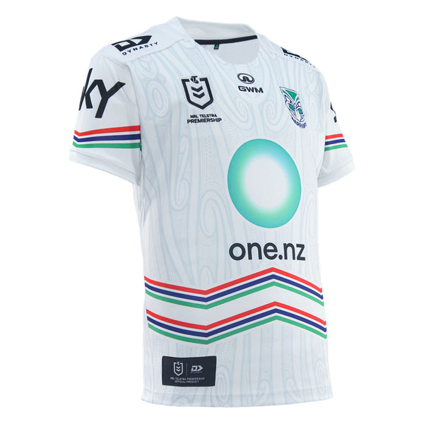 2025 New Zealand Warriors Mens Replica Indigenous Jersey - White