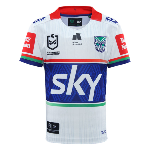 2025 NZ Warriors NRLW Junior Replica Away Jersey - White