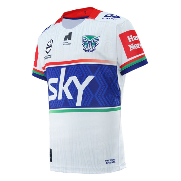 2025 NZ Warriors NRLW Mens Replica Away Jersey - White