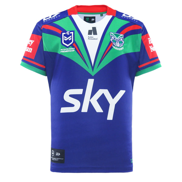 2025 NZ Warriors NRLW Mens Replica Home Jersey - Blue