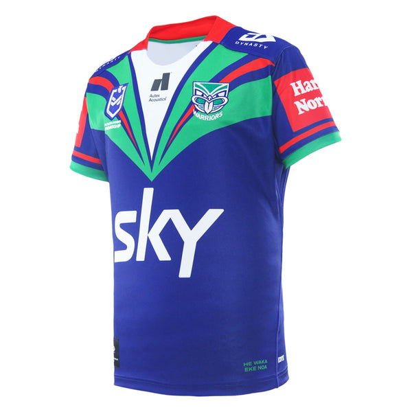 2025 NZ Warriors NRLW Mens Replica Home Jersey - Blue