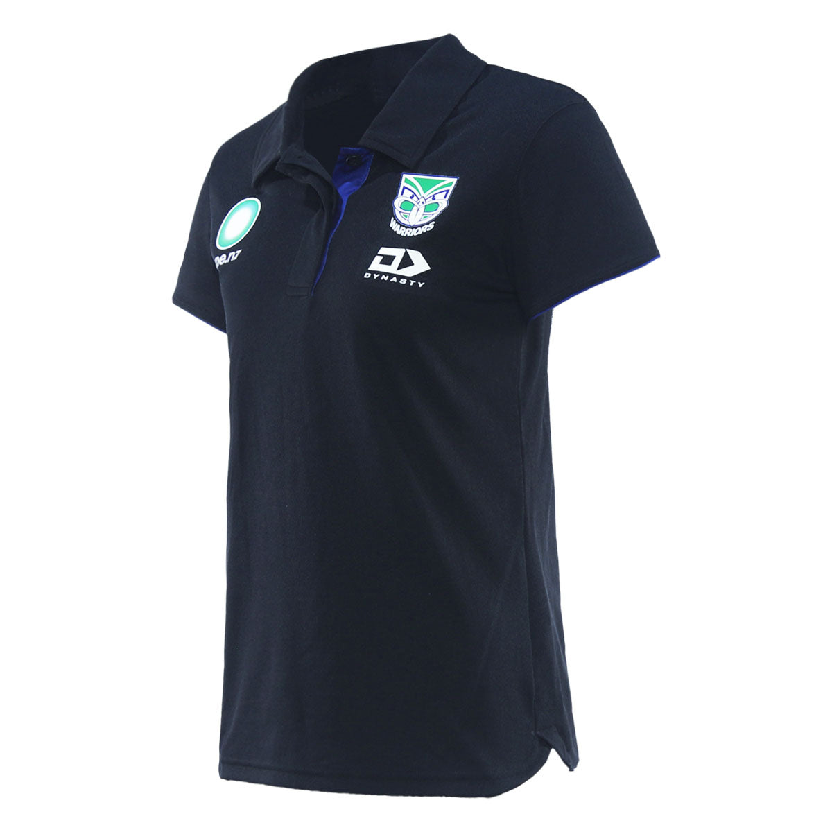 2025 New Zealand Warriors Ladies Black Media Polo