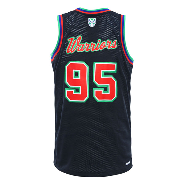 2025 New Zealand Warriors Mens Basketball Singlet