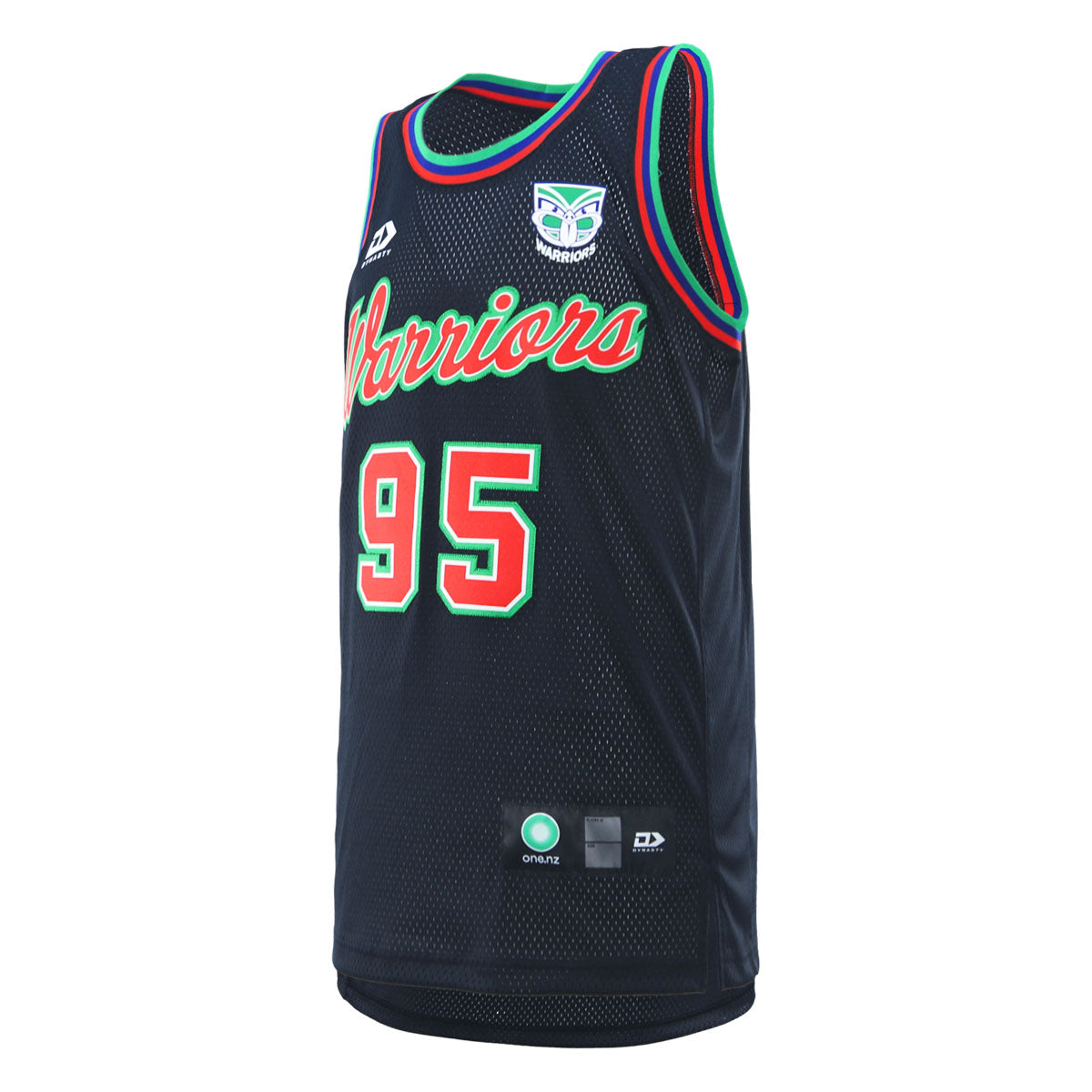 2025 New Zealand Warriors Mens Basketball Singlet
