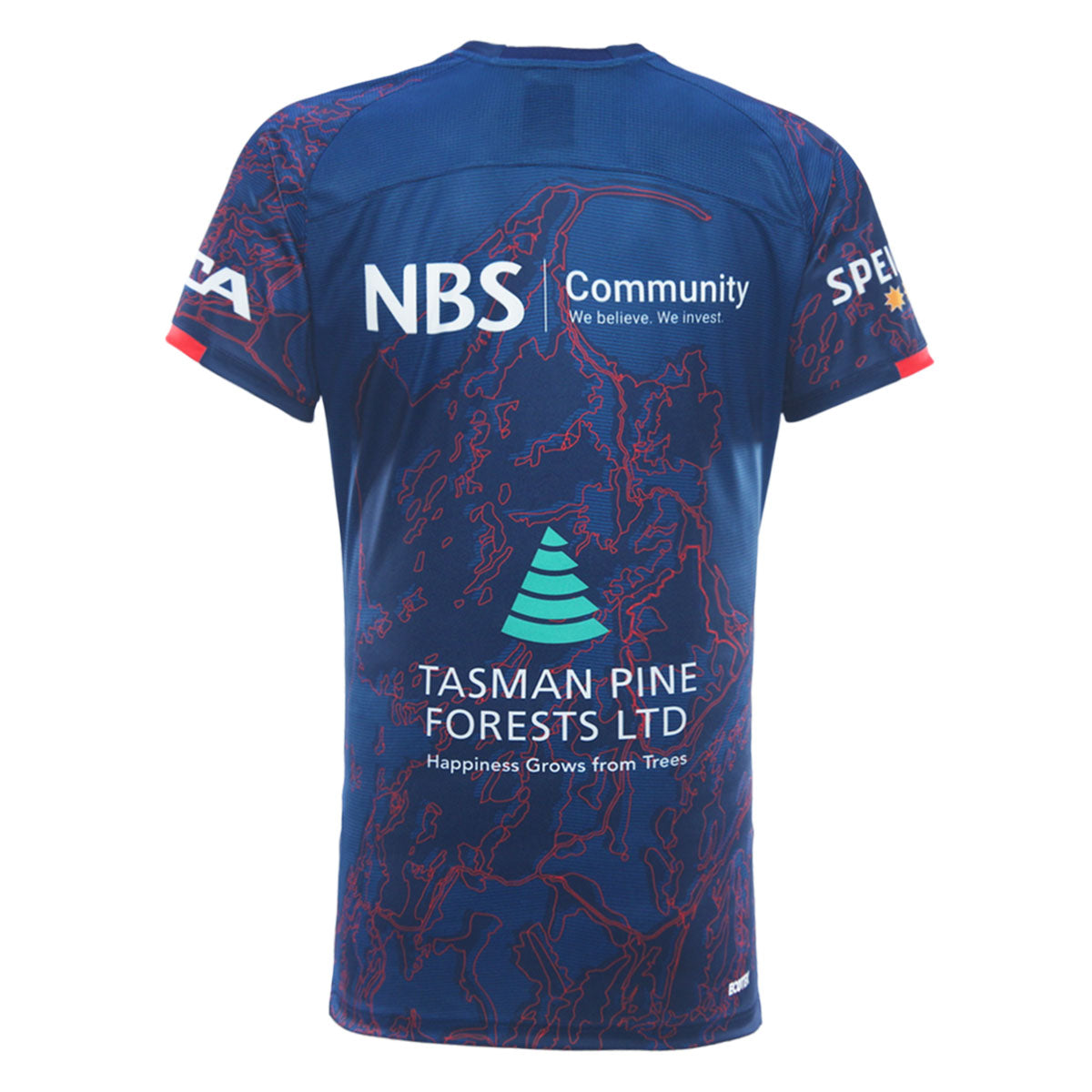 2025 Tasman Mako Mens Training Tee - Navy