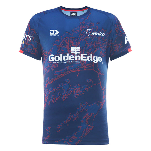 2025 Tasman Mako Mens Training Tee - Navy