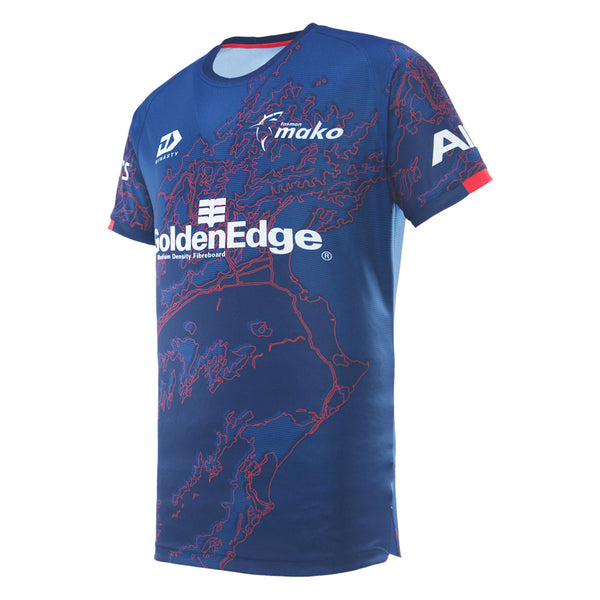 2025 Tasman Mako Mens Training Tee - Navy