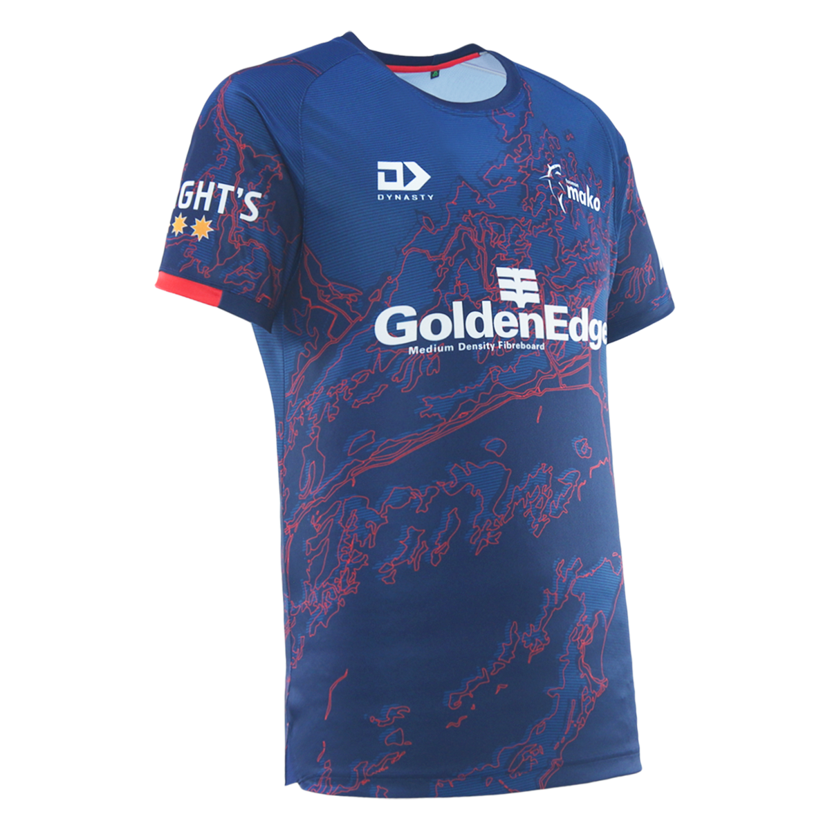 2025 Tasman Mako Mens Training Tee - Navy