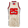 2025 Toa Samoa Junior Basketball Singlet - Beige