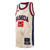 2025 Toa Samoa Mens Basketball Singlet - Beige
