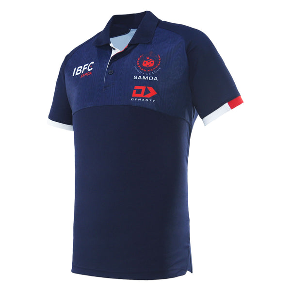 2025 Toa Samoa Mens Media Polo - Navy