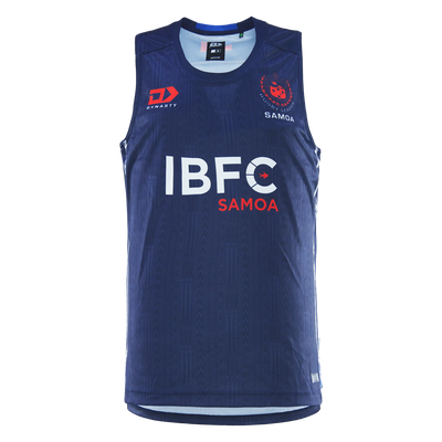 2025 Toa Samoa Mens Training Singlet - Navy