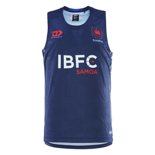 2025 Toa Samoa Mens Training Singlet - Navy