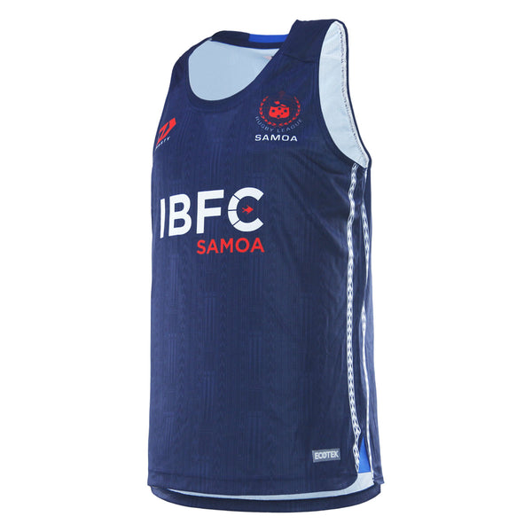 2025 Toa Samoa Mens Training Singlet - Navy