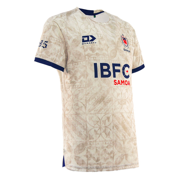 2025 Toa Samoa Mens Training Tee - Beige