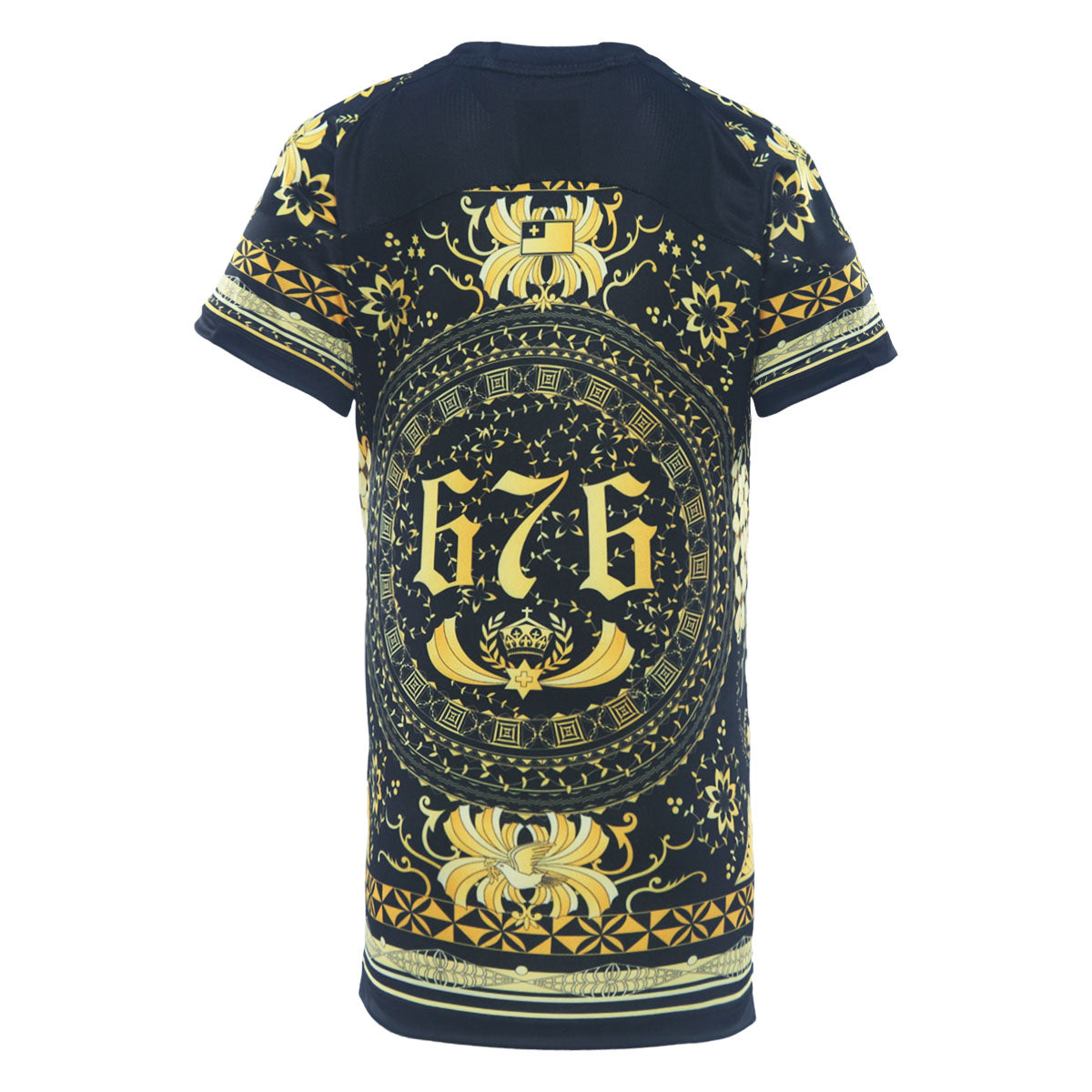 2025 Tonga Rugby League Junior Captains Run Tee - Gold