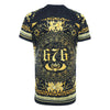 2025 Tonga Rugby League Mens Captains Run Tee - Gold