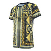 2025 Tonga Rugby League Mens Captains Run Tee - Gold