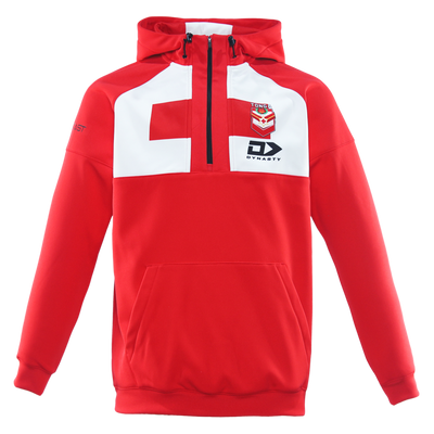 2025 Tonga Rugby League Mens Performance Hoodie - Red
