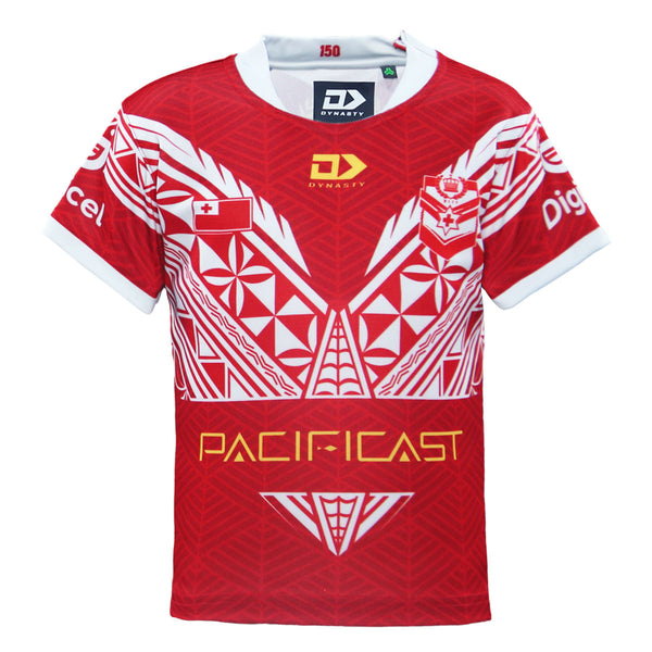 2025 Tonga Rugby League Replica Home Jersey - Toddler
