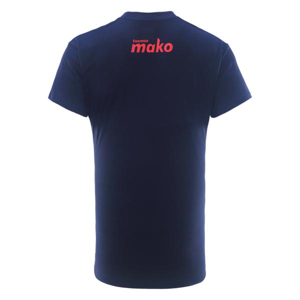 2025 Tasman Mako Mens Graphic Tee - Navy