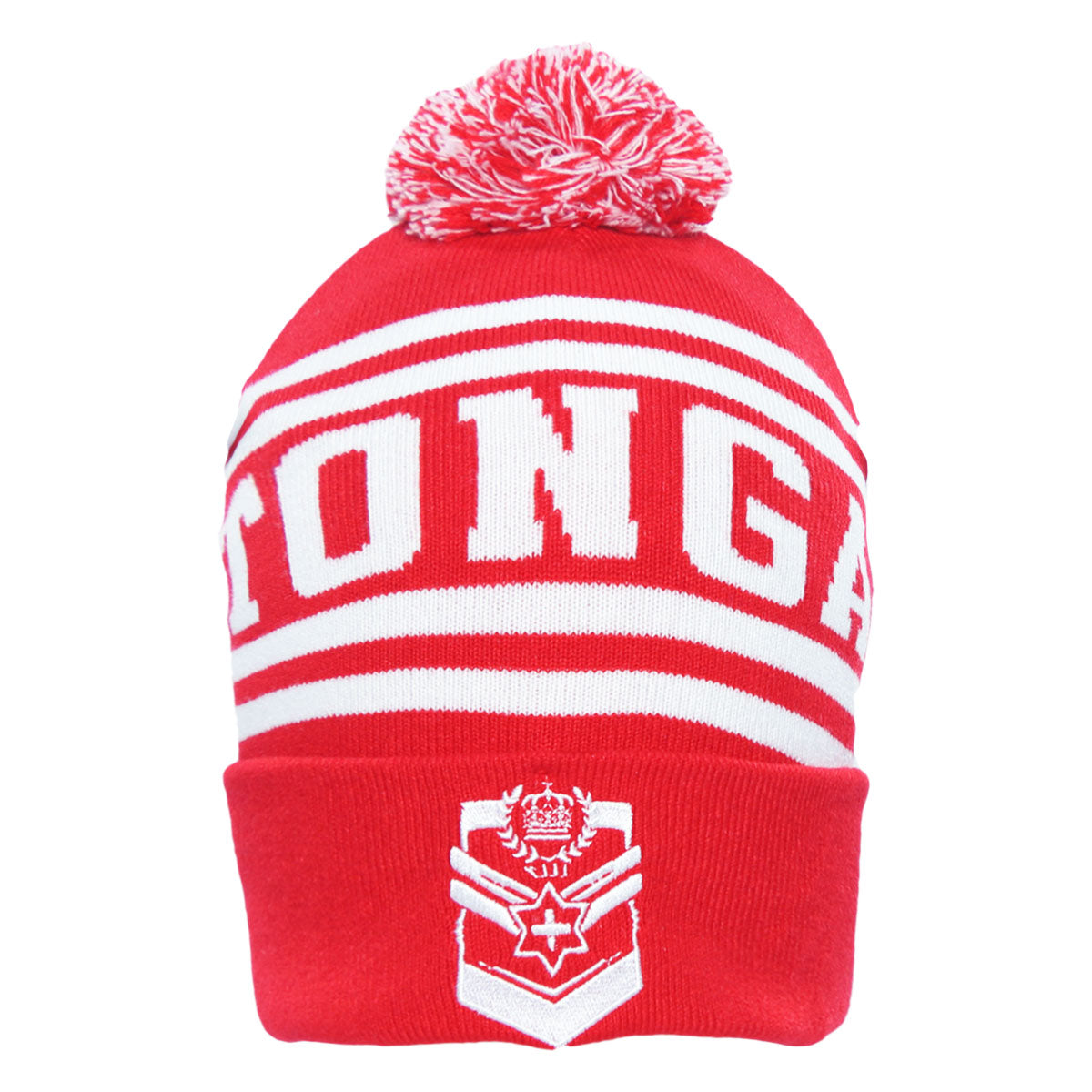 2025 Tonga Rugby League Adult Beanie - Red