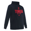 2025 Tonga Rugby League Mens Pullover Hoodie - Black