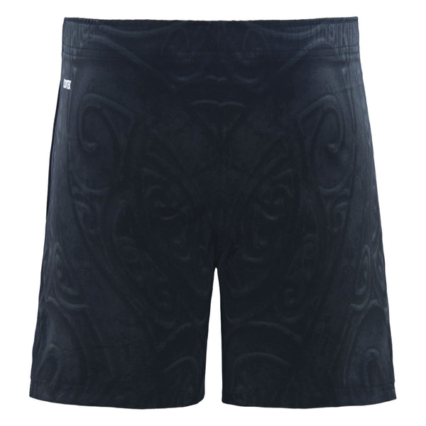2025 New Zealand Maori Rugby League Junior Charcoal Gym Short