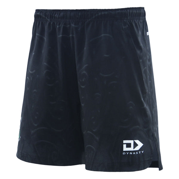 2025 New Zealand Maori Rugby League Mens Charcoal Gym Short