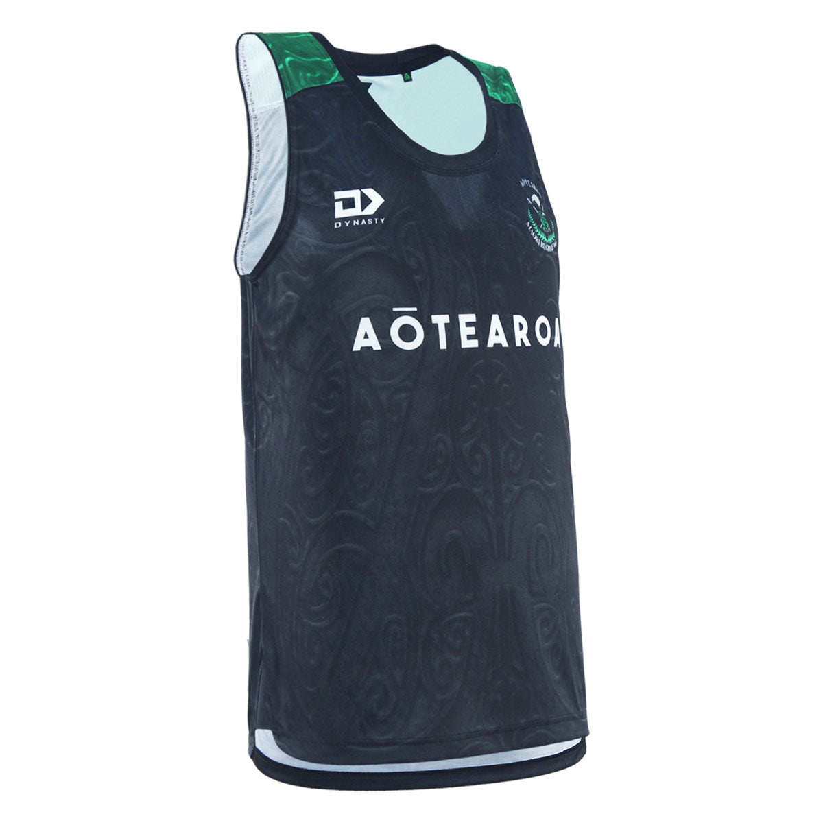 2025 New Zealand Maori Rugby League Mens Black Training Singlet